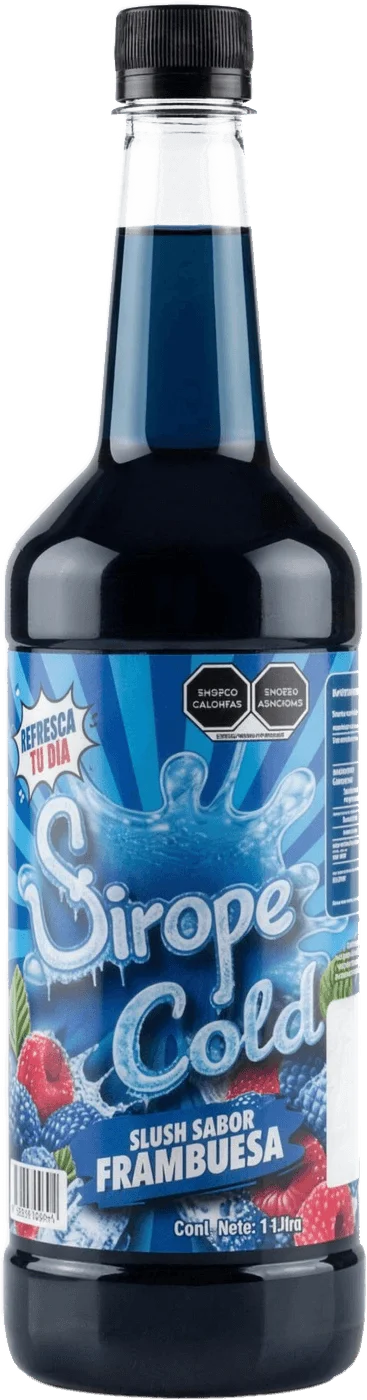 Botella de Sirope Cold Slush Frambuesa