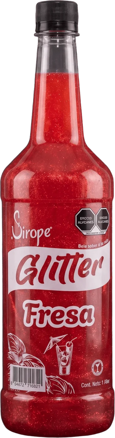 Botella Glitter