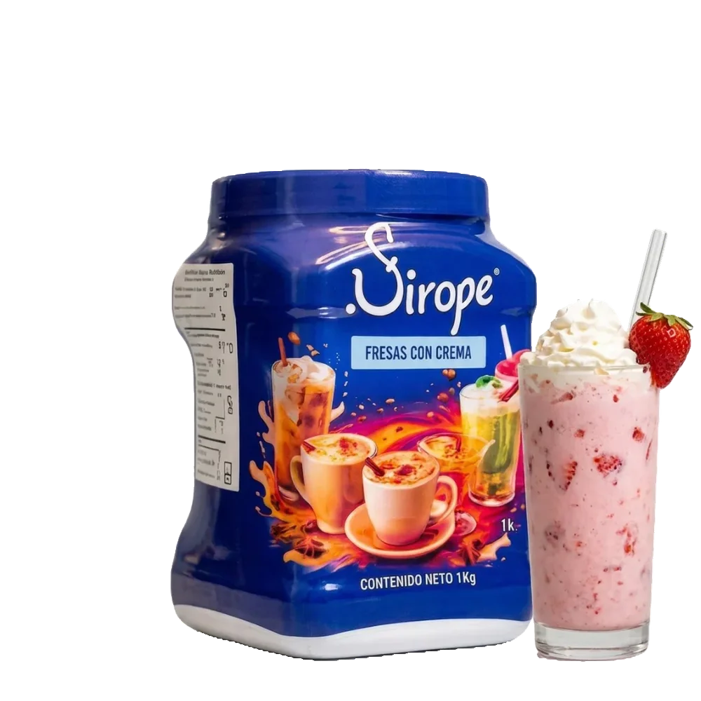 BASE FRESAS CON CREMA