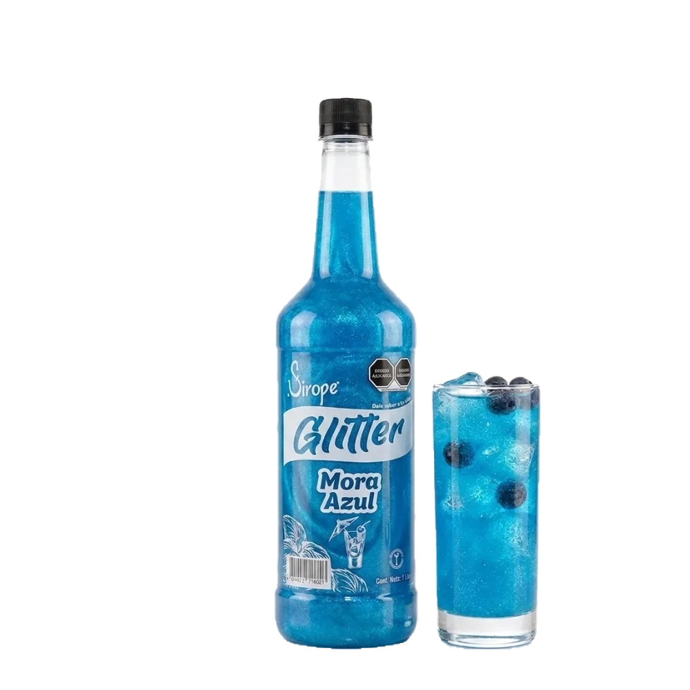 GLITTER MORA AZUL
