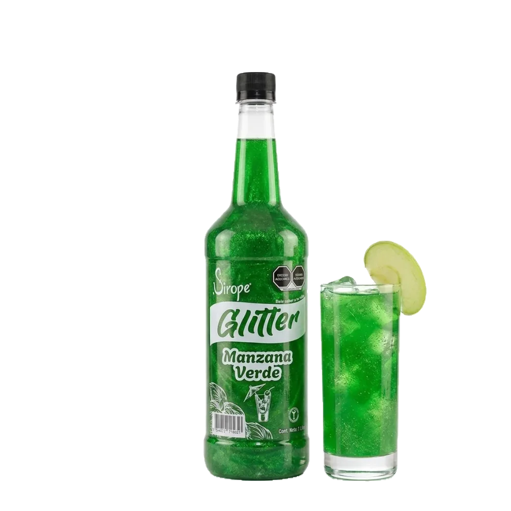 GLITTER MANZANA VERDE