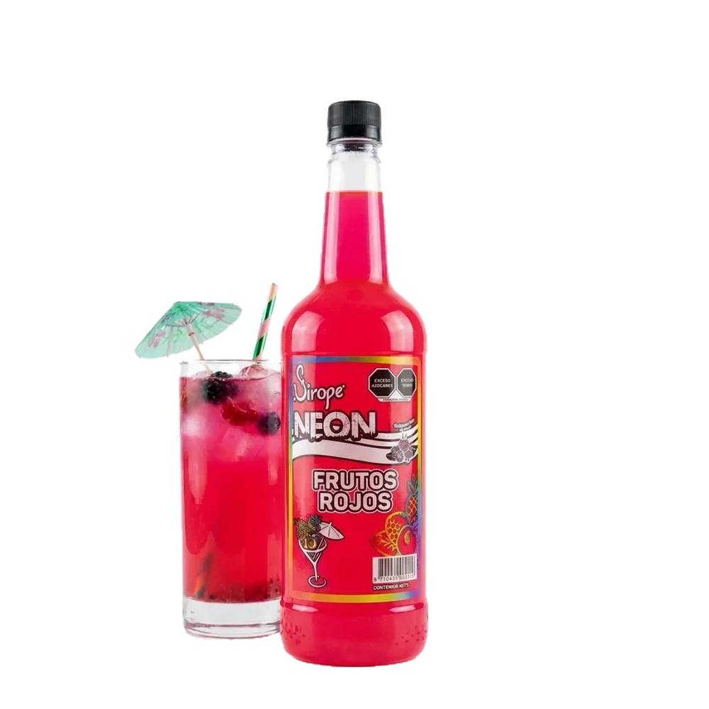 NEÓN FRUTOS ROJOS